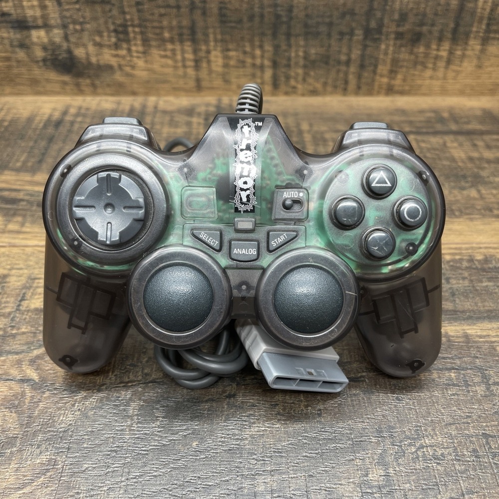 200 Toy Translucent Gray TREMOR Gamepad Controller PlayStation 1 PS1